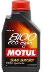 Масло моторное синтетическое 8100 Eco-clean+ 5W-30, 1л